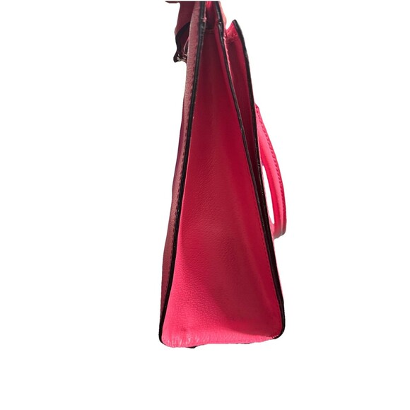 Kate Spade New York Pink Pebbled Leather Tote Gold Hardware Bag - Picture 5 of 9